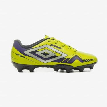 Imagem de Chuteira umbro campo prisma+, Verde, Prata, 41