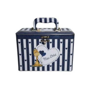 Imagem de Álbum Box Caixa Menino Animais Azul 480 Fotos 10x15 - 4 Álbum - Pink D