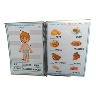 Imagem de Livro De Atividades Pedagógicas Em Espanhol Para Crianças e adolescent