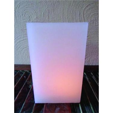 Imagem de Vela Decorativa de Chão Luminária  Corredor Igreja 12x12x20cm  - Encan