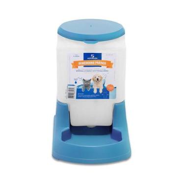 Imagem de Bebedouro Alvorada Prático Auto Azul para Cães e Gatos 3l