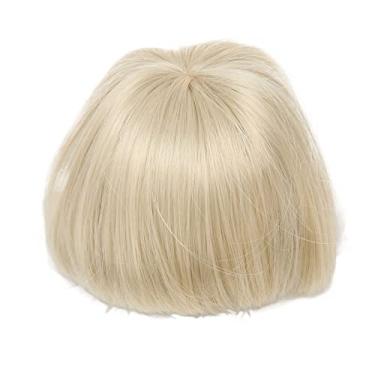 Imagem de Peruca Bjd Pura da Moda de 6 Polegadas, Cabelo Curto Fofo e Fresco, Seda Ultramacia para Boneca, TY929 (Matchá Verde)