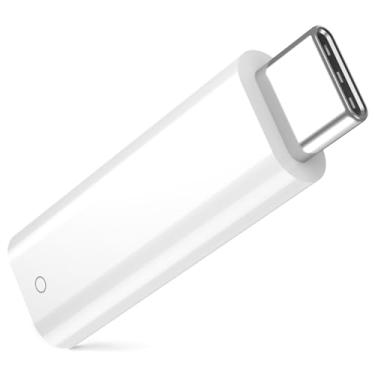 Imagem de Adaptador USB-C para Pencil 1ª geração adaptador de carregamento para Apple Pencil 1ª geração macho USB-C para fêmea adaptadores de carregamento Lightning emparelhamento Bluetooth conector de carregamento de lápis para iPad 10ª geração