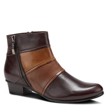 Imagem de Spring Step Bota feminina Ophella cano curto, Marrom chocolate, 5