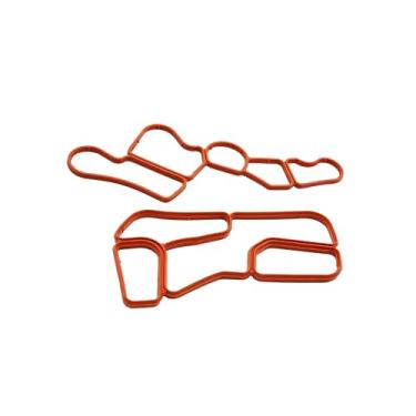 Imagem de Hihaha Conjunto de junta do invólucro do filtro de óleo do motor para Mercedes-Benz 2721840080 2721840280 Material durável