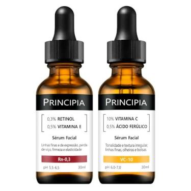 Imagem de Principia Kit 2 Séruns Vitamina C 10 + Retinol
