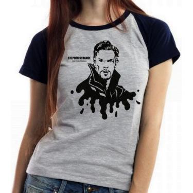 Imagem de Baby look blusa feminina ou Camiseta unissex  Dr Estranho - Empório Du