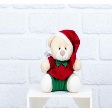 Imagem de URSO TEDDE NATAL SHORTS E CAMISA PADRÃO - TEDDE 12cm - CKD CONFECCOES,