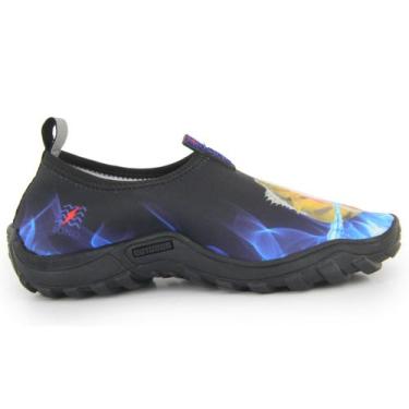 Imagem de Sapatilha Náutica Aquática Neoprene Caminhada Corrida Praia Canoagem M