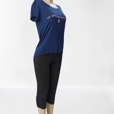 Imagem de Corsario Feminino Cintura Alta, Cinza, Tamanho M 66 | Cintura 86 | Gan
