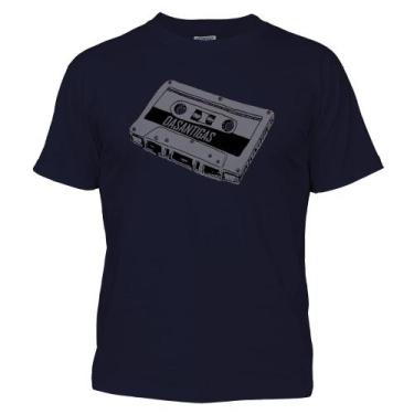 Imagem de Camiseta - Fita K7 - DASANTIGAS, Navy blue, Navy blue, G
