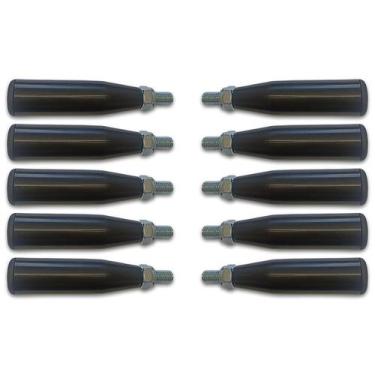 Imagem de Kit 10 unidades Cabo Giratório M10 Manípulo para Volante Torno Fresas 