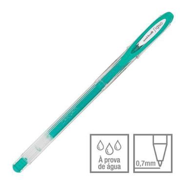 Imagem de Caneta Gel UNI-BALL Signo Angelic Color 0.7mm Cores Pastel, VERDE