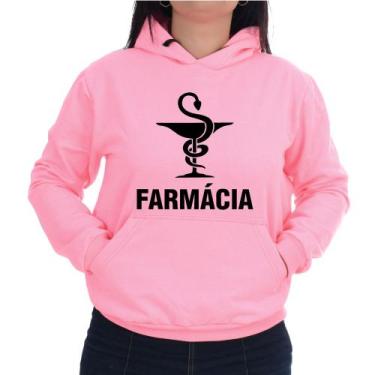 Imagem de Blusa Moletom Canguru Flanelado Unissex Faculdade de Farmácia - Markel
