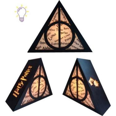 Imagem de Luminária Harry Potter- Relíquia Da Morte Sublimada C - Ecolaser