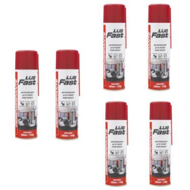 Imagem de Kit 6 Óleo Desengripante Lubrificante 300ml Anticorrosivo - Orbi Quimi