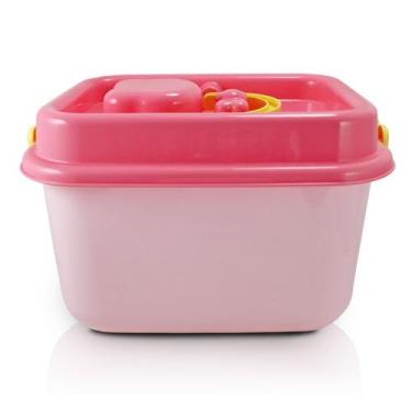 Imagem de Caixa Organizadora Infantil 15L Jacki Design Rosa