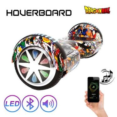 Imagem de Hoverboard Bluetooth 6,5 Dragon Ball Z Hoverboard com Led - Hoverboard