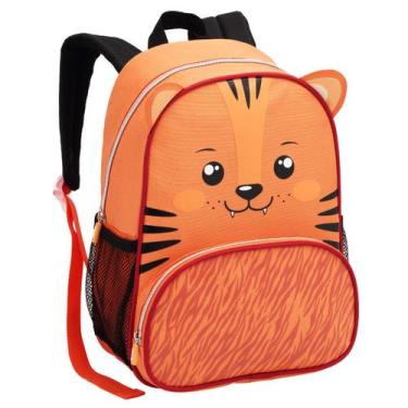 Imagem de Mochila Infantil Pré Escolar Passeio Criança Meninos Meninas Feminina 