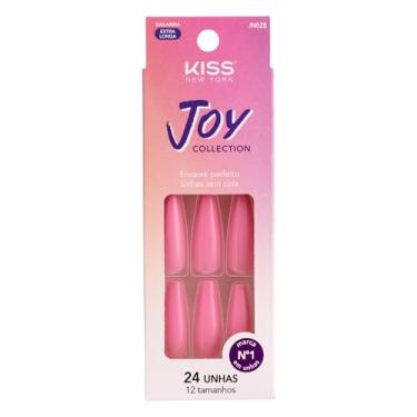 Imagem de KISS NEW YORK UNHAS POSTIÇAS JOY COLLECTION SWEET PINK