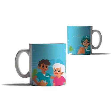 Imagem de Caneca Personalizada Presente Enfermagem Enfermeiros Amor  - Enjoy Sho