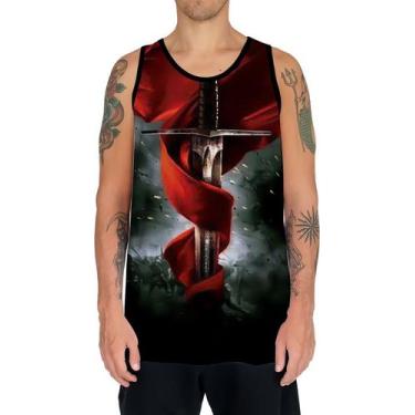 Imagem de Camiseta Regata Cavaleiros Templários Cruzadas Armaduras 10 - Enjoy Sh