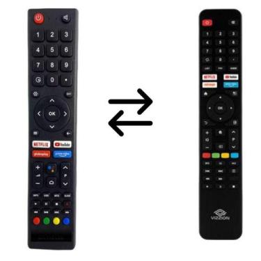 Imagem de Controle Remoto Universal Vizzion - Funcionalidades Completas - Lelong