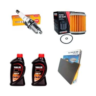 Imagem de FILTRO AR Fazer LANDER ATE 2015 + Yamalube 20W50 Vela Ngk - YAMAHA