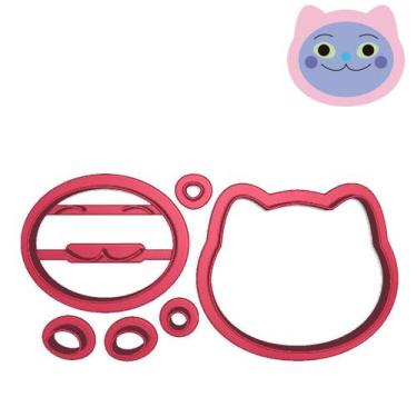 Imagem de Cortador Modular Gabby Casa Mágica Gato Gorro - DOCE IMPRESSO, 4,5cm