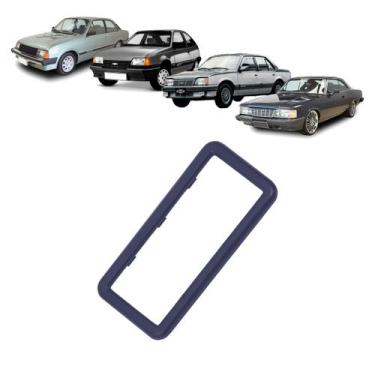 Imagem de Moldura Maç. Interna Monza Chev Kad Opala 88/.. Azul S/lado - PLASTCAR