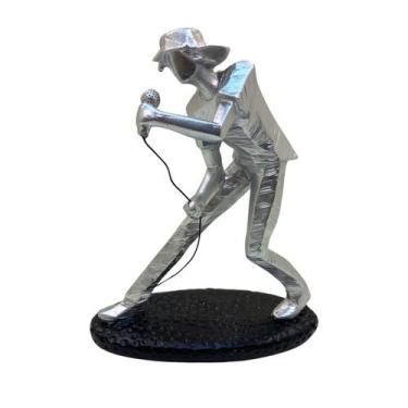 Imagem de Figura Decorativa Músico Cantor 9 X 17 X 21 Cm - ESPRESSIONE