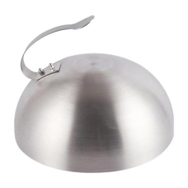 Imagem de YWJLQH Cúpula de derretimento de queijo hambúrguer capa ferramenta de churrasco de grau comercial universal tampa de grelha para churrasco ao ar livre, 20cm