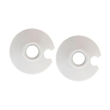 Imagem de menolana 2x Cesta de Bastões de Caminhada Peça de Reposição, Protetores de Ponta de Substituição de Bastões de Caminhada para Exterior, Branco