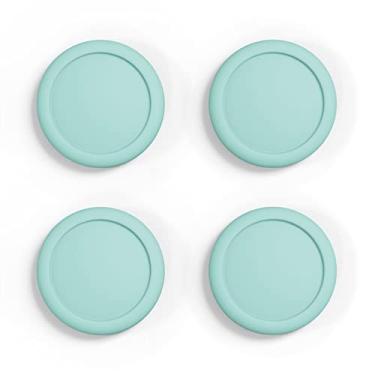 Imagem de eXtremeRate Joystick Caps, Switch Lite Thumbstick, Silicone Analogue Cap for Switch OLED Joycon Buttons, Verde Misty