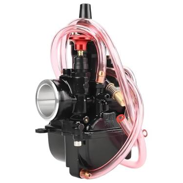 Imagem de Motoroff Kits de carburador de motor 28 mm Racing Carb 75cc a 125cc 2T 4T para motocross motocicleta scooter ATV Quad com coletor de admissão de filtro de ar jatos de carburador