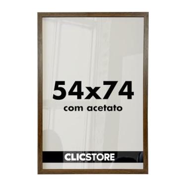 Imagem de Moldura Quebra Cabeça Grow Puzzle 1000 peças 54x74 cm Decoração Quadro Parede Sala Escritório Game Office com Acetato (Tabaco)