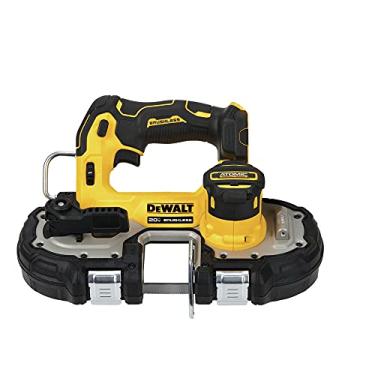 Imagem de DEWALT Serra de fita compacta ATOMIC 20V MAX sem fio, sem fio, 3,5 cm, apenas ferramenta desencapada (DCS377B)