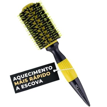 Imagem de Escova de Cabelo Profissional Amarela Prime 33mm MQ Professional