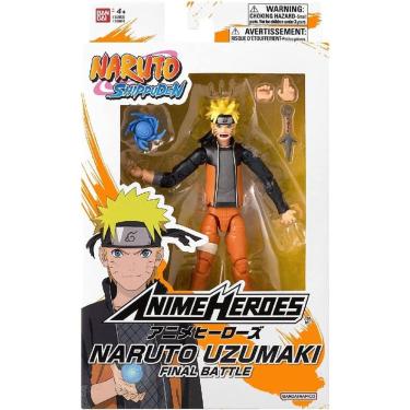 Imagem de Boneco - Naruto Uzumaki Articulado BARAO