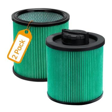 Imagem de Cartucho de substituição de filtro HEPA DXVC6914 para aspiradores de pó secos e úmidos Dewalt de 6 a 16 galões DXV06P DXV09P DXV10P DXV10PL DXV10SA DXV12P DXV14P DXV16P, pacote com 2