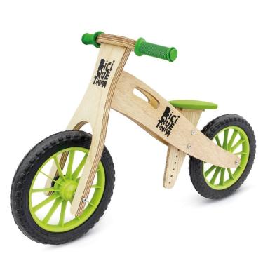 Imagem de Bicicleta Equilíbrio Sem Pedal Biciquétinha Wooden 2,8kg