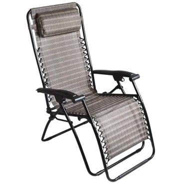 Imagem de Cadeira Sevilha Reclinável 21 Posições 120Kg Marrom MOR