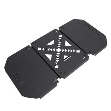 Imagem de POENVFPO Top da Mesa Dobrável, 9,4L de Alumínio, Tray Table, Industrial, Outdoor, 13 cm x 2 cm x 4 cm