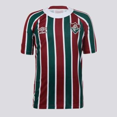 Imagem de Camisa Umbro Fluminense I 2025 Juvenil, 12 ANOS