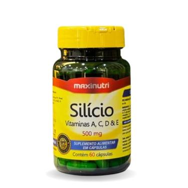 Imagem de Silício + Vitaminas A, C, D e E 60 Cápsulas Maxinutri