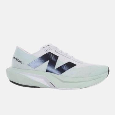 Imagem de Tênis New Balance Fuelcell Rebel V4 Feminino, Verde claro, 37