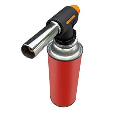 Imagem de Tocha de soldagem, lança-chamas, portátil, queimador de gás butano, cozimento, piquenique, churrasco, acampamento, caminhada, aquecimento, chama, tocha, cabeça de tocha