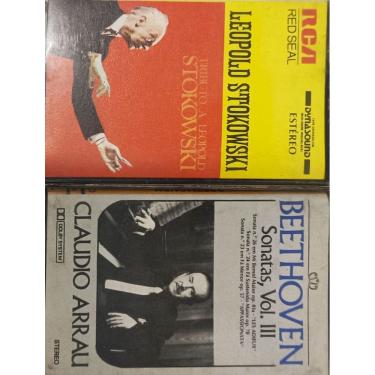 Imagem de Fita K7 Beethoven e Leopold Stokowski (2 K7 USADAS)