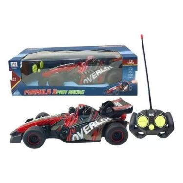 Imagem de Carrinho Controle Remoto F1 Recarregavel Bateria Solta Fumça - Toys Ki