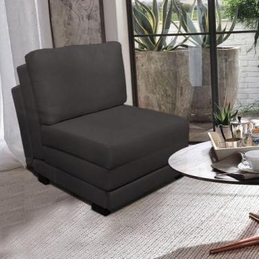 Imagem de Poltrona Cama Reclinável Modelo Mova_MA que se Transforma em Sofá Cama